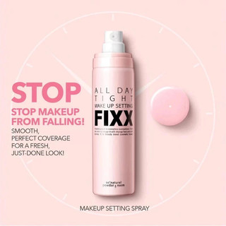 Xịt Khóa Nền So Natural Fixx 75ml/Giữ Lớp Trang Điểm Suốt Ngày/Mỏng Nhẹ Không Gây Bí Da 120ml