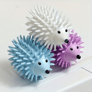 Bóng Giặt Khử Khuẩn Silicone Proki Kích Thước 9x6,5cm Hình Con Nhím Chống Rối, Chống Nhăn. Làm Thẳng Quần Áo