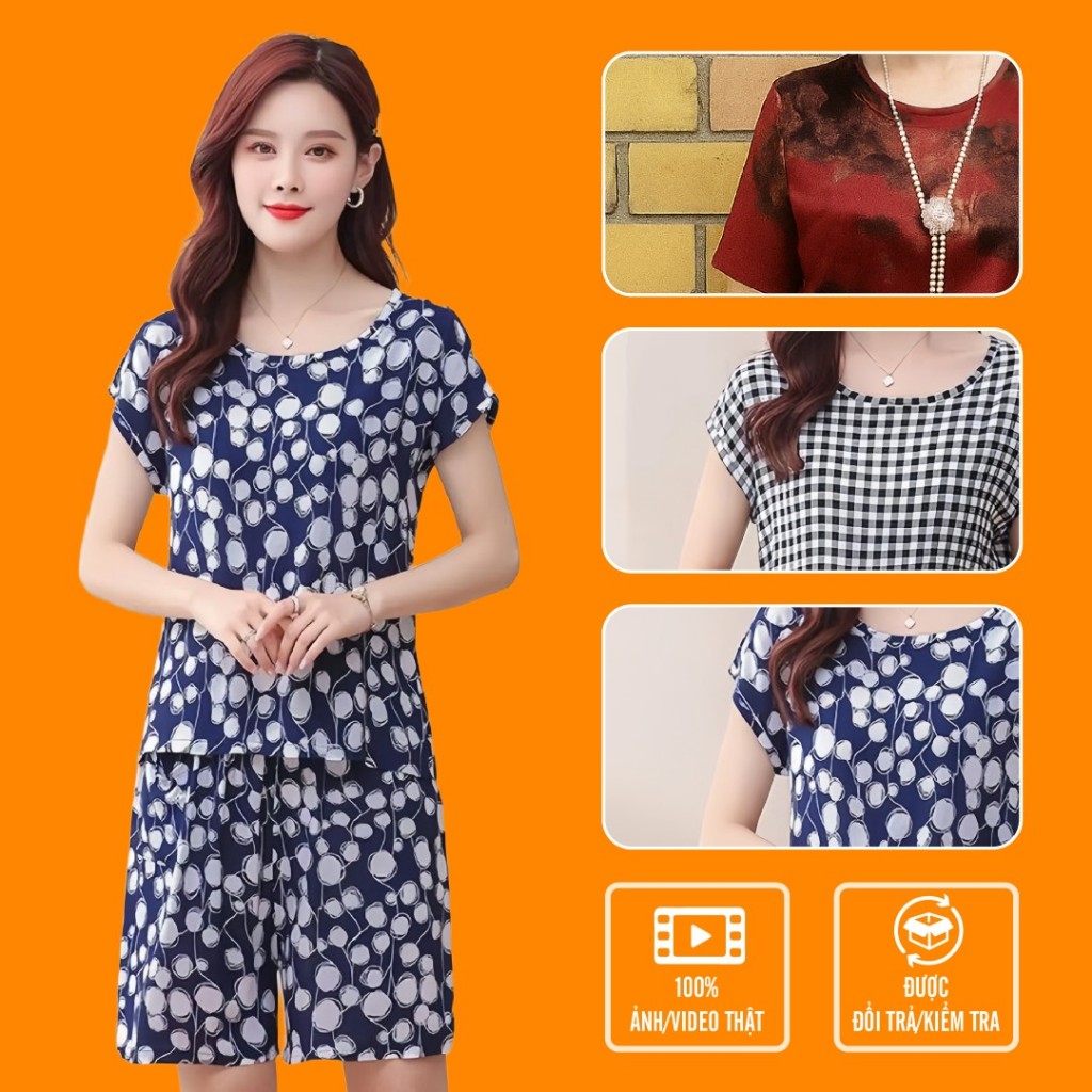 Đồ Bộ Áo Cộc, Quần Cộc 𝗟𝗮𝗻𝗹𝗲𝗲 𝗙𝗮𝘀𝗵𝗶𝗼𝗻 Mã 0N