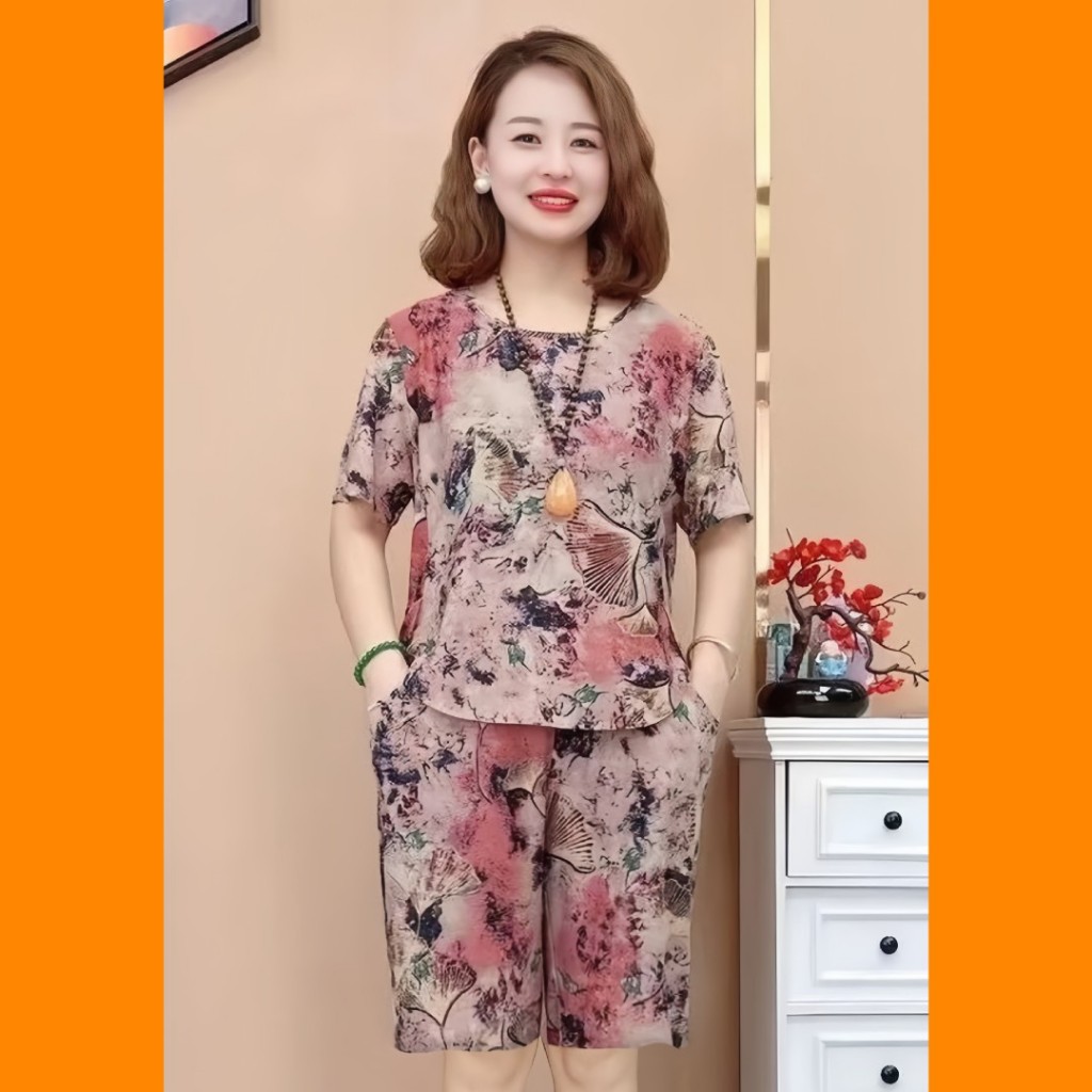 Đồ Bộ Áo Cộc, Quần Cộc 𝗟𝗮𝗻𝗹𝗲𝗲 𝗙𝗮𝘀𝗵𝗶𝗼𝗻 Mã 0N