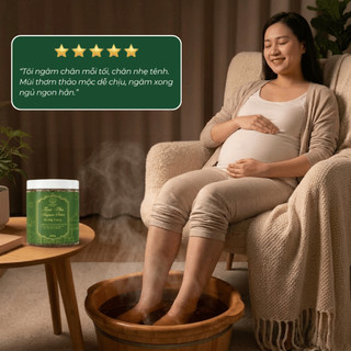 Muối SỦI BỌT Ngâm chân cho mẹ bầu Home Care giảm nhức mỏi, phù nề, thư giãn 200g