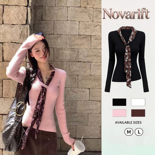 Nova-Áo len hồng thiết kế cao cấp, ôm dáng đẹp, áo trong thời trang