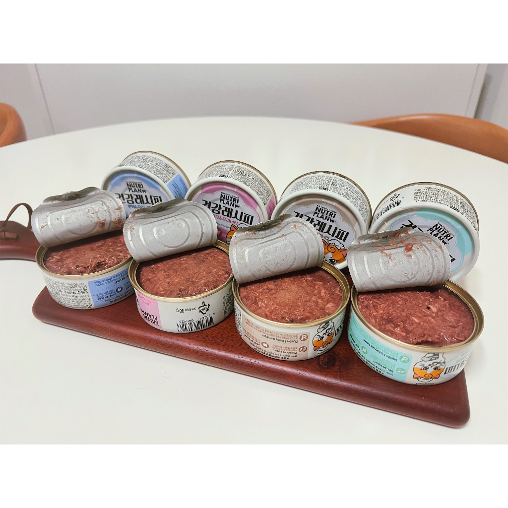 [Combo 24] Pate Nutri Plan Health Recipe 90g, Pate Mèo Chức Năng Hàn Quốc Hỗ Trợ Tiêu Hóa Tiết Niệu
