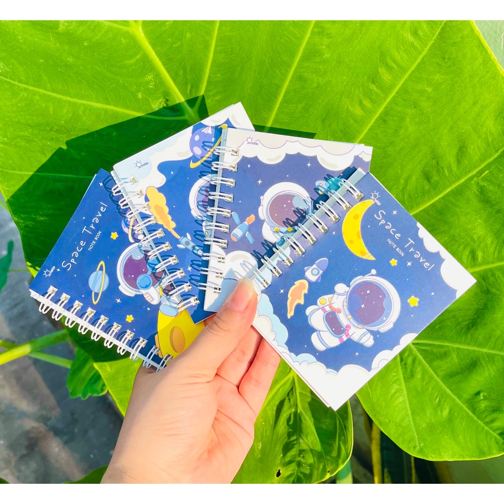 . Sổ Lò Xo Mini A7 Dễ Thương – Sổ Từ Vựng, Ghi Chép, Nháp Tính Toán