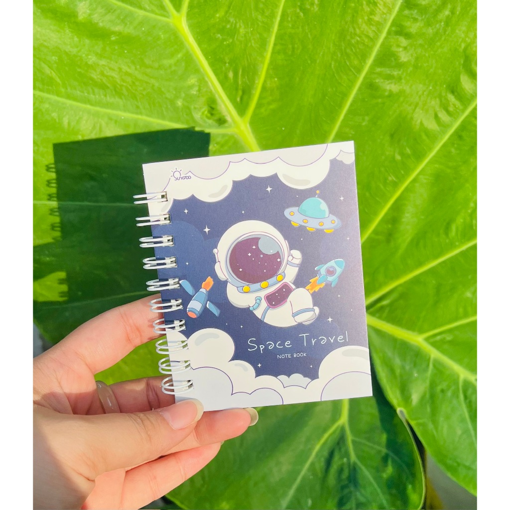 . Sổ Lò Xo Mini A7 Dễ Thương – Sổ Từ Vựng, Ghi Chép, Nháp Tính Toán