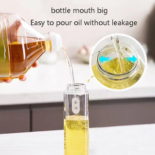 (U7) Chai Đựng Dầu Ăn, Nước Mắm, Nước Tương, Gia Vị Nhà Bếp Bằng Thuỷ Tinh Có Vòi Thông Minh Dung Tích 500Ml