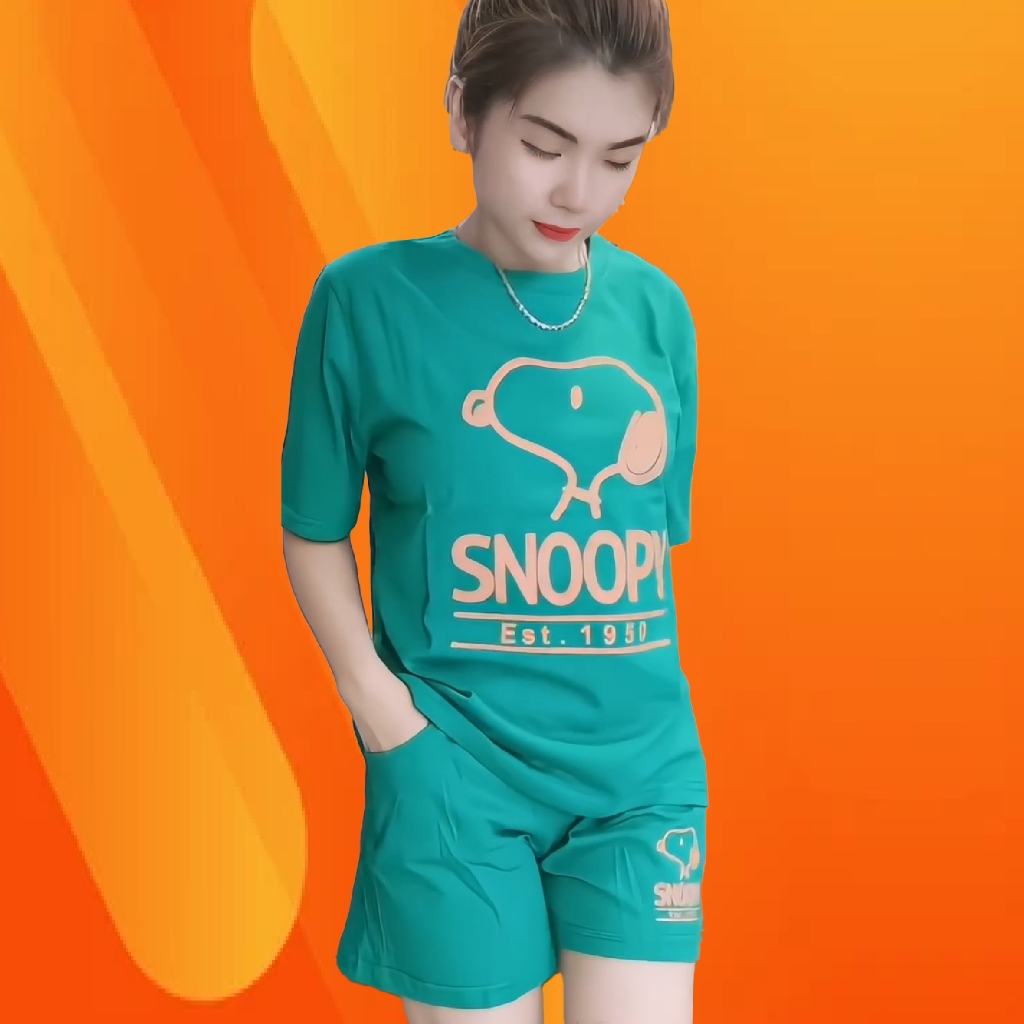 Đồ Bộ Nữ Đồ Mặc Nhà Mùa Hè 𝗟𝗮𝗻𝗹𝗲𝗲 𝗦𝘁𝗼𝗿𝗲 Mã 0C