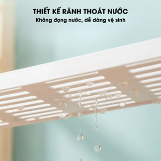 Kệ Để Đồ Gắn Vòi Rửa Mặt Đa Năng Kệ Đựng Mỹ Phẩm Tiết Kiệm Không Gian Không Cần Khoan Chịu Lực Tốt Life Plus KDD04
