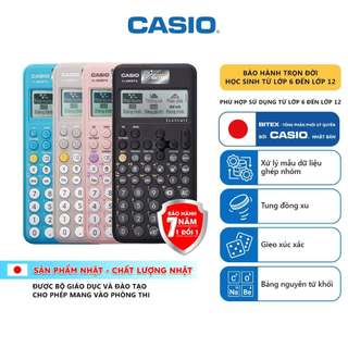 [LS] Máy tính Casio Fx-880BTG dành cho học sinh cấp 2 3 được mang phòng thi bảo hành chính hãng 7 năm 1 đổi 1