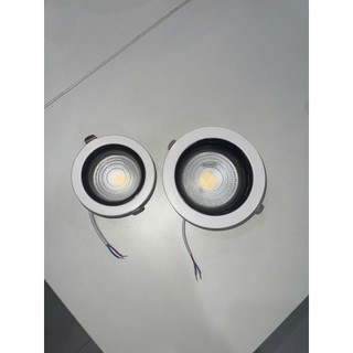Đèn downlight chống chói choá sâu 2cm công suát 7W 9W, Đèn âm trần chống chói ánh sáng đổi 3 màu - BH 2 năm