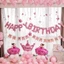 Combo 5 Set Bóng Trang Trí Sinh Nhật Cho Bé, Set Bóng Sinh Nhật Happy Birthday DUHA 110