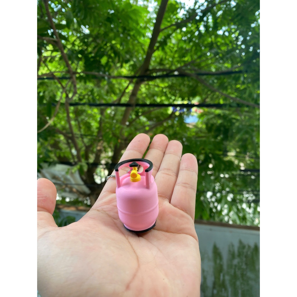 Móc Khóa Bình Gas Mini 3D Độc Lạ –  Phụ Kiện Keychain Cá Tính