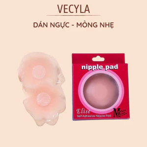 Hộp 1 đôi dán ngực VECYLA dán nhũ hoa siêu dính