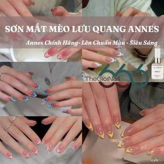 Sơn Gel Mắt Mèo Lưu Quang Siêu Hot – Chính Hãng Annes Hiệu Ứng Cat Eye Phát Sáng, Lên Màu Chuẩn Trend Thegioinail666