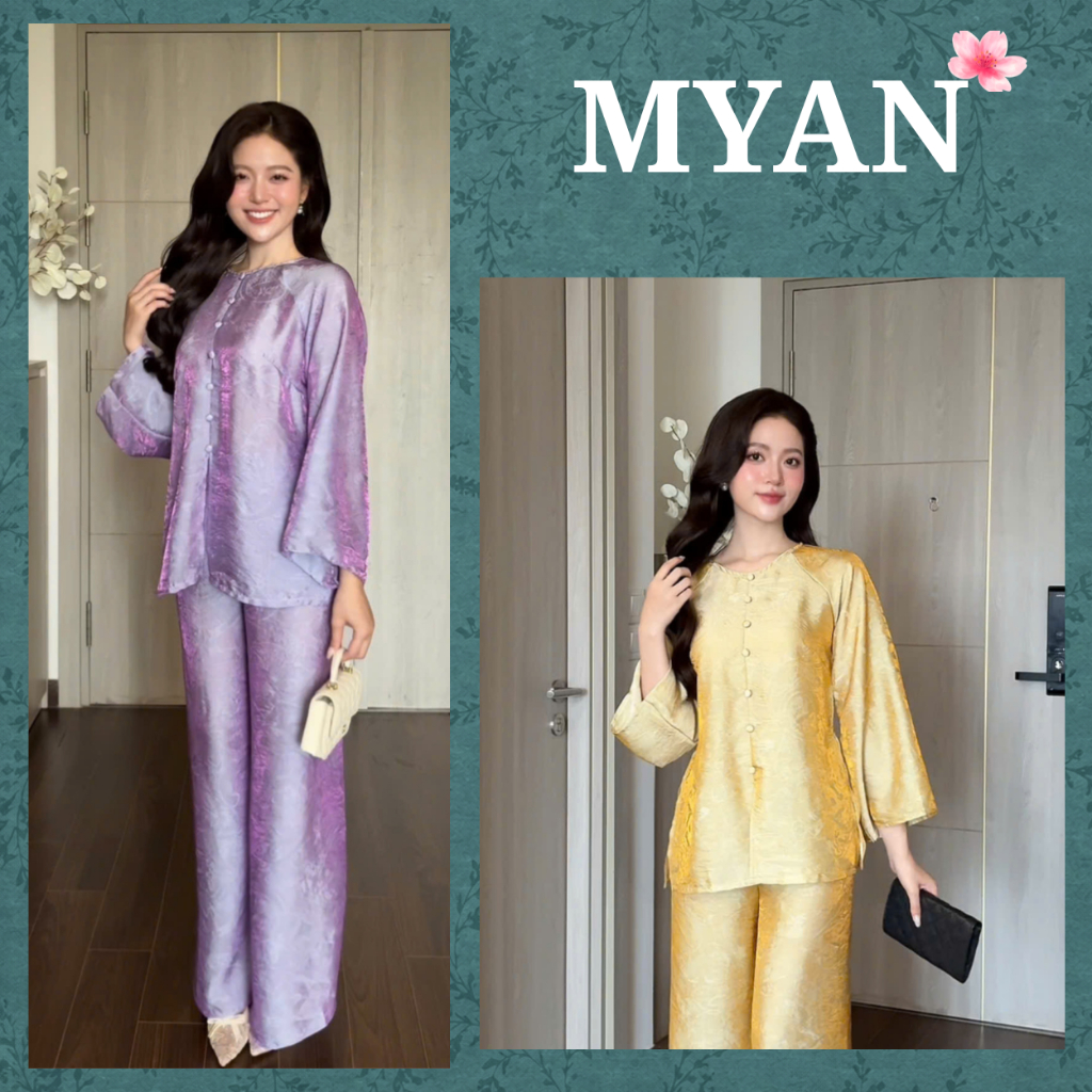 [BST 2026]Đồ lam,pháp phục, set đồ nữ  TUỆ AN đi lễ chùa, đi chơi dáng bà ba suông rộng,sang chảnh- Áo Dài Mỹ An