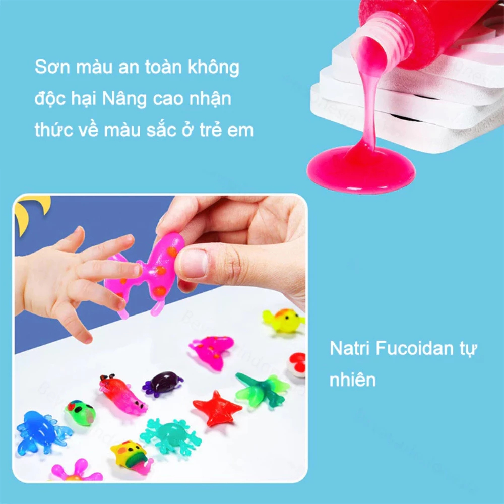 Bộ đồ chơi tạo hình 3D tạo hình đặc sắc dưới nước cho bé vui chơi sáng tạo thỏa thích