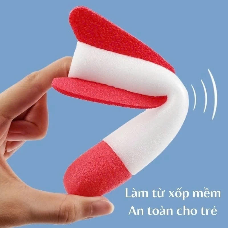 Đồ chơi bệ phóng tên lửa cho bé, chất liệu nhựa ABS và xốp an toàn cho bé