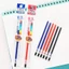 Set 5 bút gel/ruột thay thế M&G ngòi 0.7mm màu đen/xanh/đỏ
