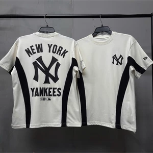 Áo thun New Era New Yorks Yankees Raglan White Black - 19228688