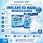 5D UNICARE - Thùng 200 Chiếc Khẩu Trang 3 Lớp Kháng Khuẩn