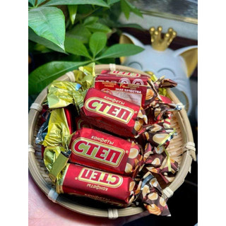 kẹo Cten Carramel đậu phộng nga 500gr