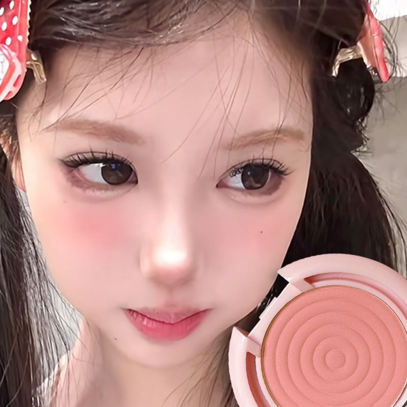 Phấn má hồng trang điểm dạng bột MYHO , Tự Nhiên Lâu Trôi -3 màu chủ đạo - GIRLS XINH MAKUP