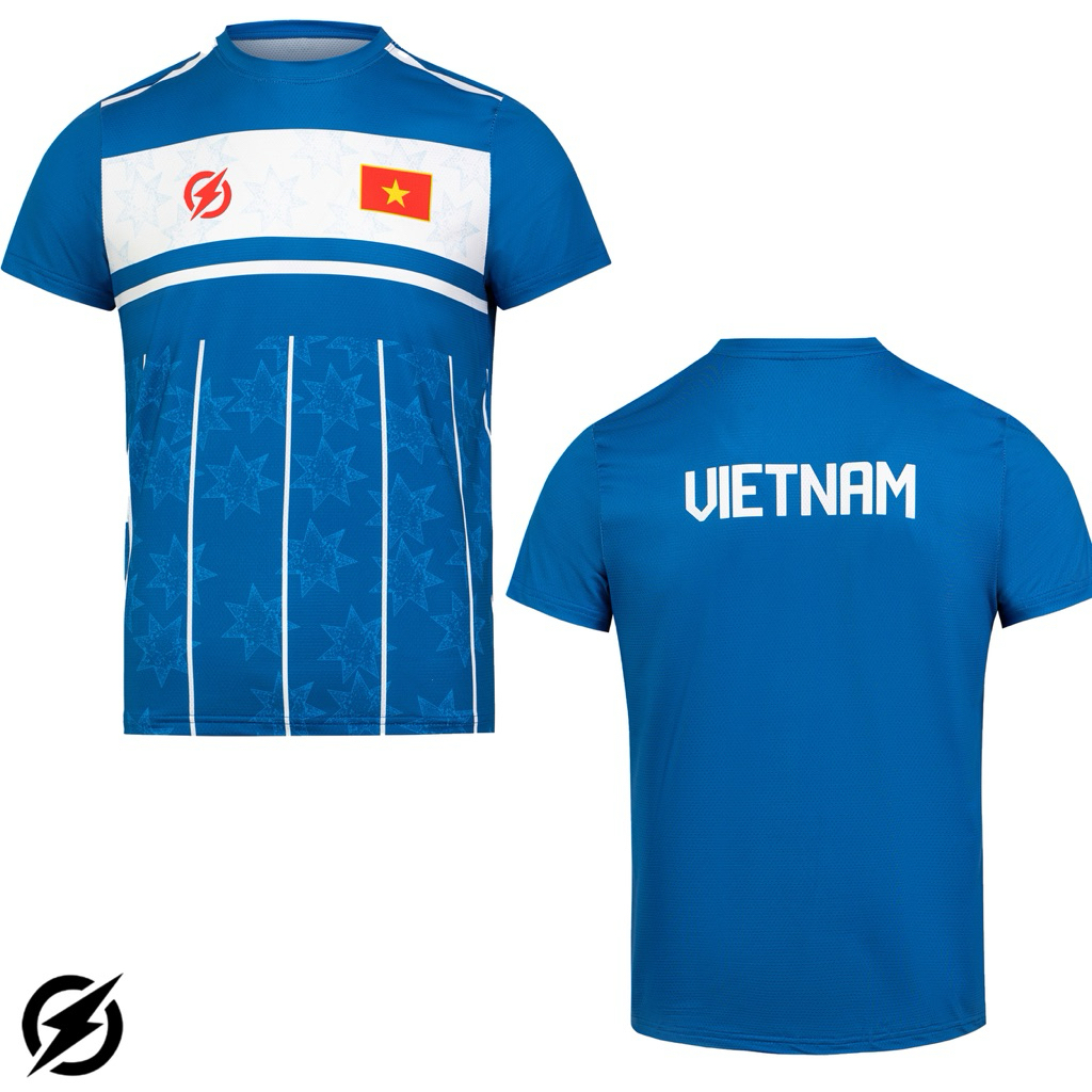 Áo thun thể thao VN phù hợp chơi thể thao dành cho cả nam và nữ