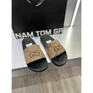 Dép Lê G.C Nam Quai Ngang Hàng cao cấp ( Ful Box )- dép lê nam G.C quai Da dập vân Hottrend 2026.