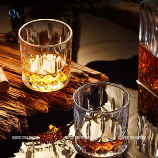Ly Thủy Tinh Pha Lê Uống Whisky, Chivas, Rock 5408C 230ML | Cốc Uống R.Ư.Ợ.U Cao Cấp - Sang Trọng