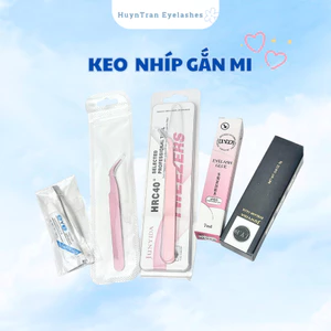 Keo dán mi keo gắn mi nhíp gắn mi bấm mi dụng cụ gắn mi Jyd trọn bộ trang điểm dễ sử dụng