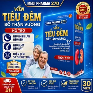 Viên uống Tiểu đêm bổ thận dùng cho cả nam nữ , tiểu đêm nhiều lần do thận yếu [ hộp 30 viên ]