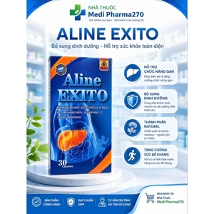 Viên uống Hạ men gan giải độc gan giúp bổ gan thanh nhiệt mát gan - Aline Exito Pastuer - [ hộp 30 viên ]