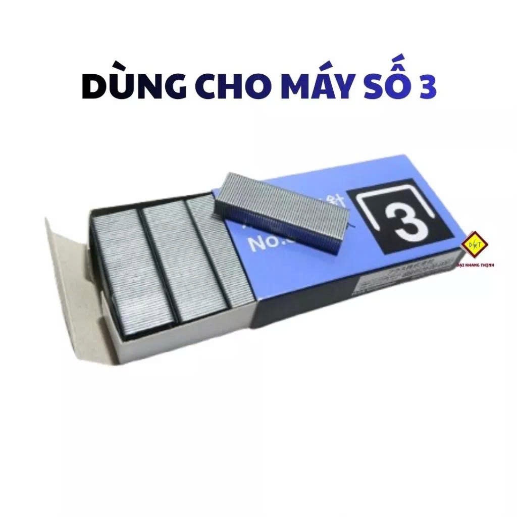 Kim bấm giấy số 3 PLUS ghim bấm giấy số 3 đinh gim tài liệu nhỏ CHÍNH HÃNG
