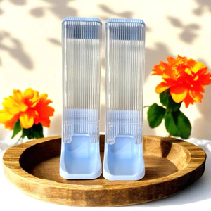 Hộp đựng bông tẩy trang Vuông màu xanh pastel Vns303