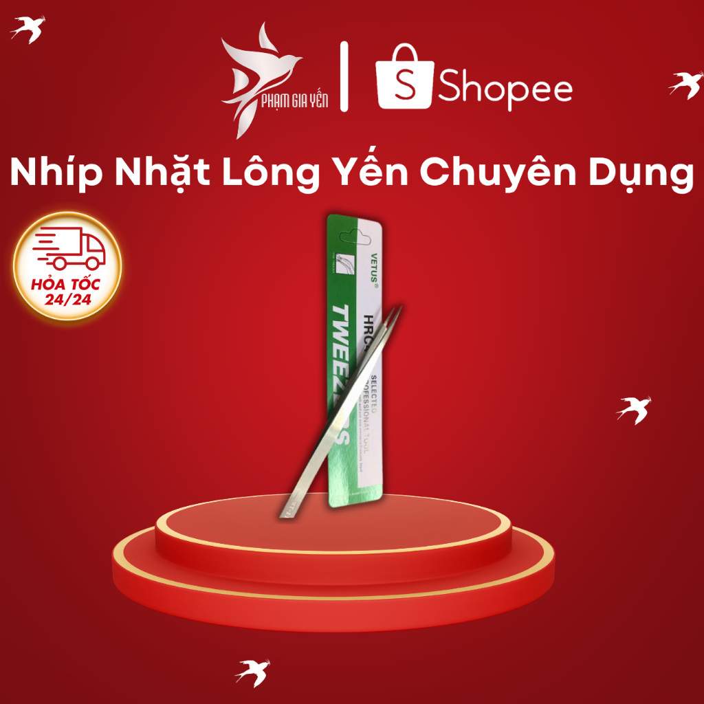 Nhíp nhặt lông yến sào chuyên dụng nhập khẩu - Yến Sào Phạm Gia