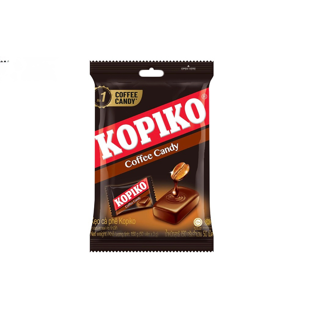 Kẹo Cà Phê Đen Kopiko 150G