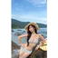 YP Bikini .Bộ Bikini 2 Mảnh Sọc Đỏ Đô Cao Cấp Set Đi Biển ,Đi Du Lịch ,Áo Tam Giác + Quần Đùi