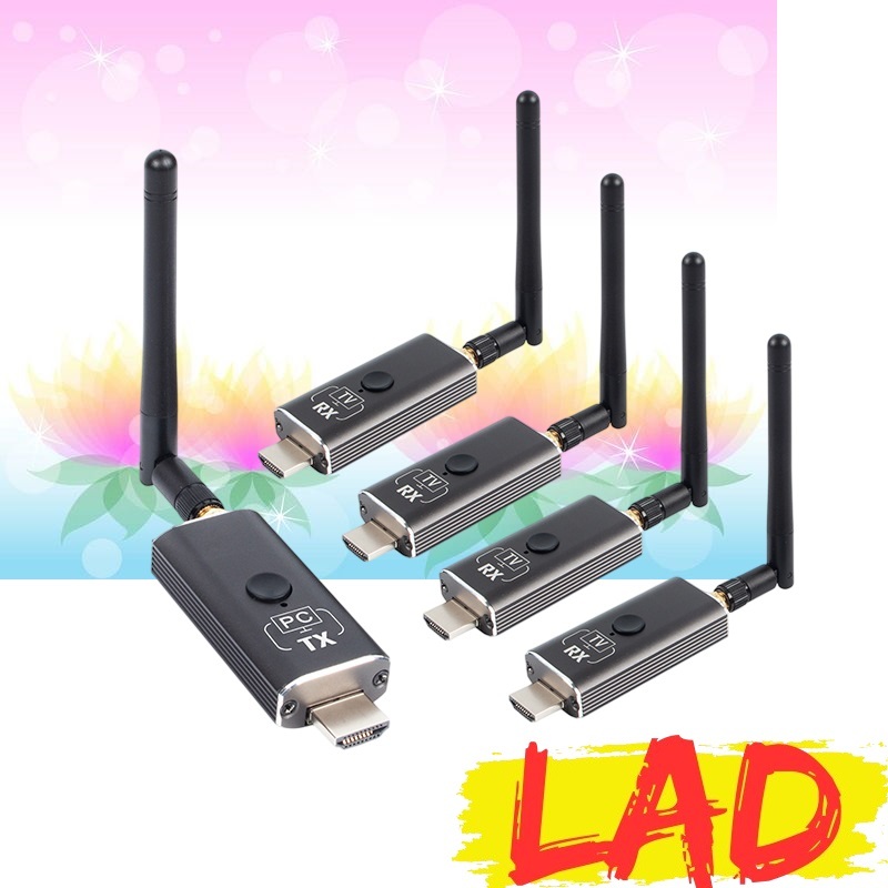 HDMI không dây 150m sử dụng cho 4 tivi hoặc máy chiếu 2026 (LAD150B)