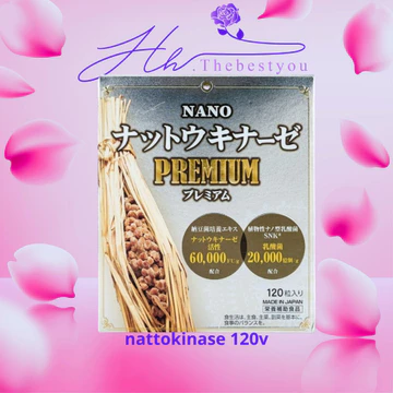 (HÀNG CÔNG TY) NattoKinase 60000 FU 120 viên NHẬT BẢN nichiei bussan