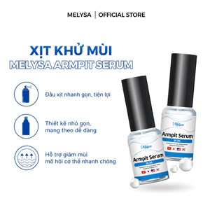 Xịt Khử Mùi Nách Melysa 48H – Ngăn Mồ Hôi, Khô Thoáng, Giảm Thâm, Tự tin