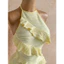 Đầm Cổ Yếm Bèo Nhún, Váy Body Ôm Dáng Sexy Đi Biển