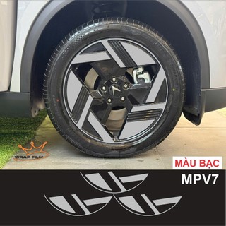 Decal dán mâm Vinfast MPV7 (bộ bao gồm 5 bánh)