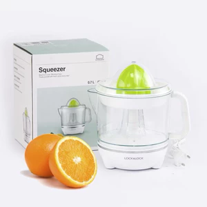 Máy Vắt Cam Lock&Lock Citrus Juicer 700ml Màu Trắng – Máy Vắt Cam Cầm Tay, Dung Tích Lớn, Dễ Sử Dụng