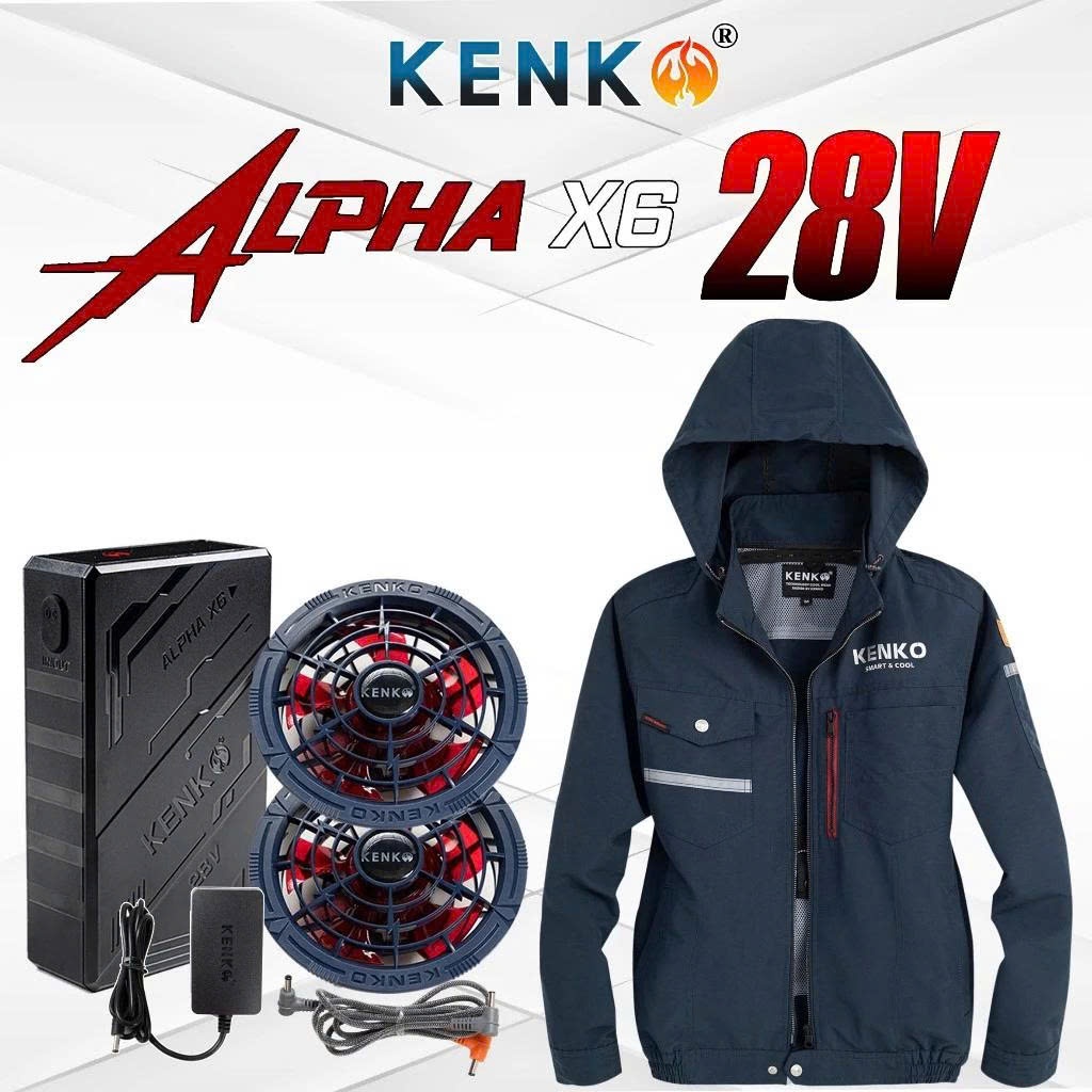 [KENKO STORE] Áo điều hoà Kenko 28V XANH THAN. Bảo hành 12 tháng. Được ktra, test hàng khi thanh toán!