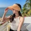 Mũ rộng vành thời trang nón nữ nửa đầu chống nắng chống UV năng động trẻ trung Mũ MENG