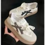 Già Nữ Độn Đế 4cm Bằng Da Phối Màu Nâu, Đen Basic Thời Trang Sneaker Bản Dày Êm Chân Đứng Form