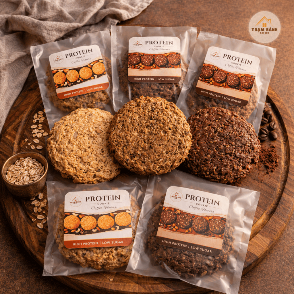 Bánh Protein Cookie Healthy Ăn Kiêng