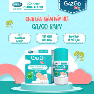 [CHÍNH HÃNG] Chai Lăn Bụng Gazgo Baby Thanh Lăn Giảm Đầy Hơi , Quấy Khóc Dạ Đề Cho Trẻ Sơ Sinh 50ml