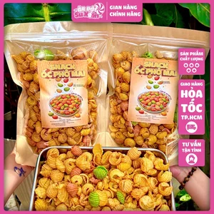 Bánh Snack Ốc Phô Mai Tẩm Vị Túi 500gr - Ăn vặt Su Xoắn