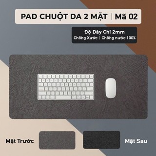 DeskPad  Da PU 2 Mặt Kích Thước 40x90cm - Chống Nước 100% - Chống Xước - Chống Bụi